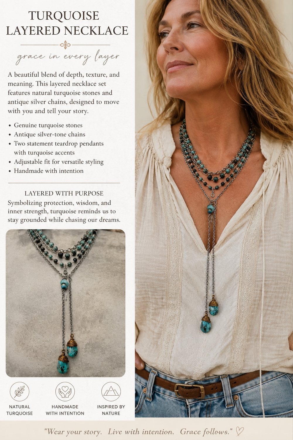 Turquoise Story Layer Set