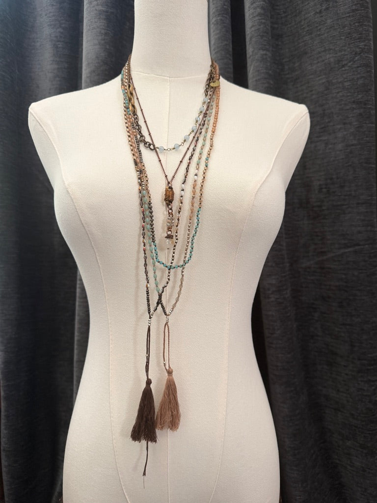Desert Tales Layered Necklace Set