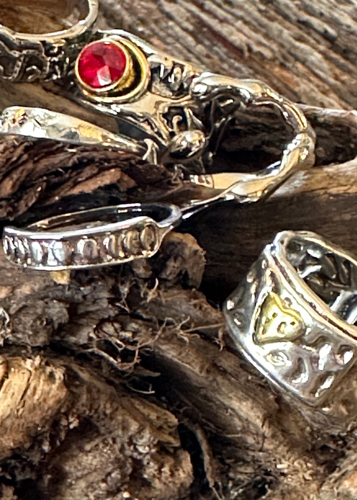 Moon Phase  - Silver Ring