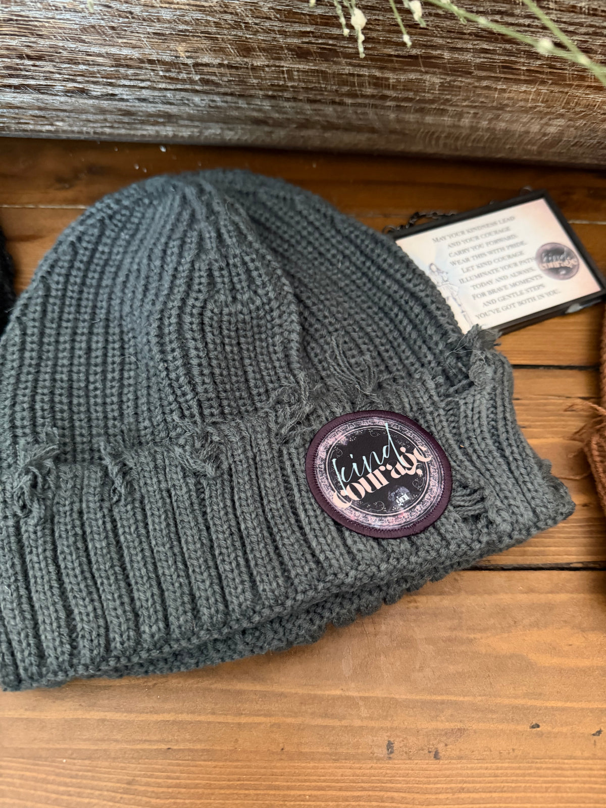 The Kind Courage Slouch Beanie