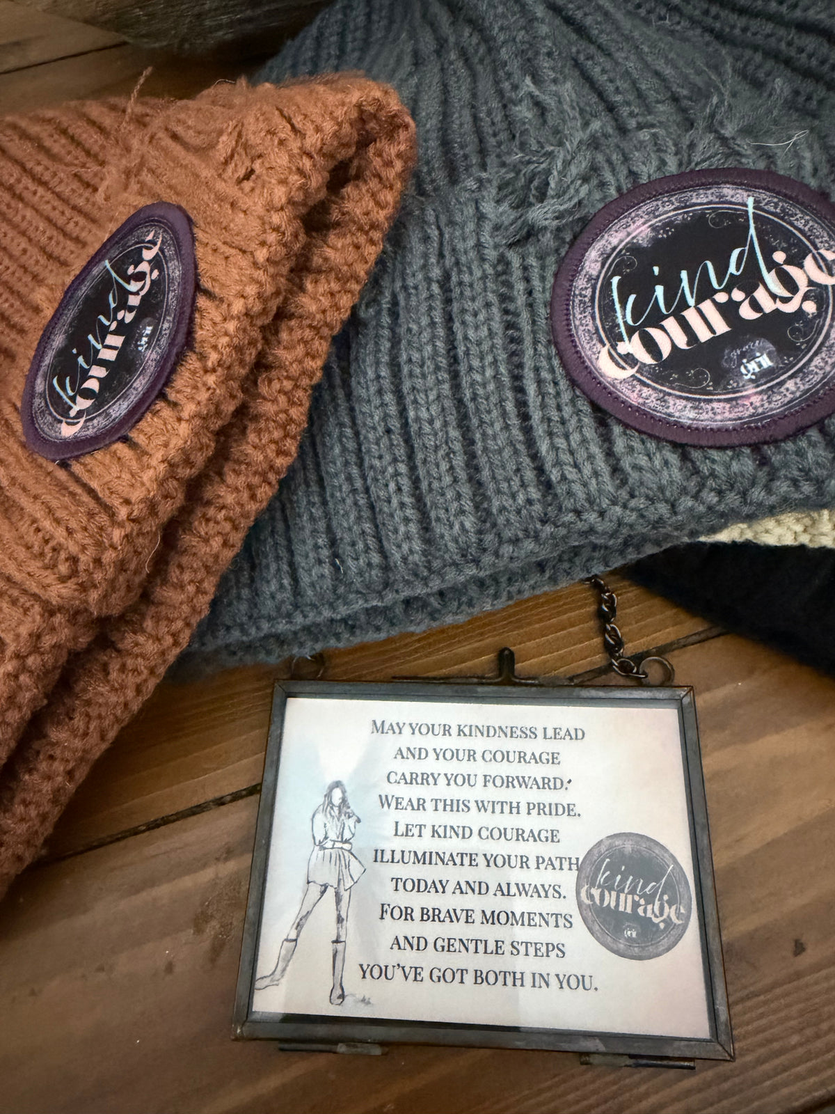 The Kind Courage Slouch Beanie