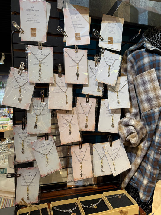 Carded Charm Necklaces