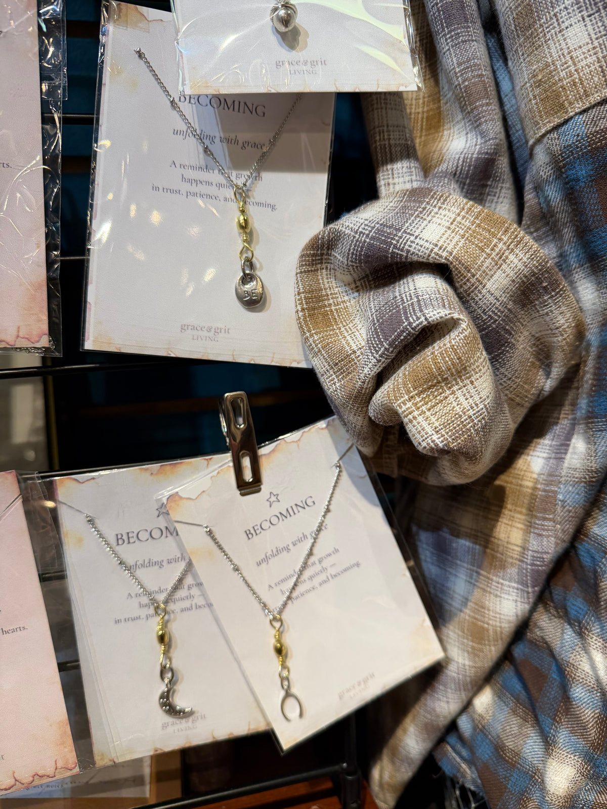 Carded Charm Necklaces