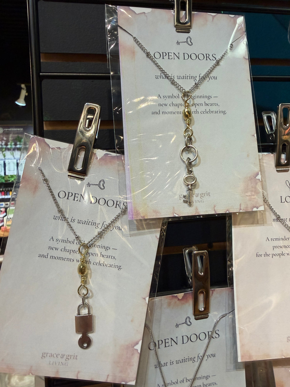 Carded Charm Necklaces