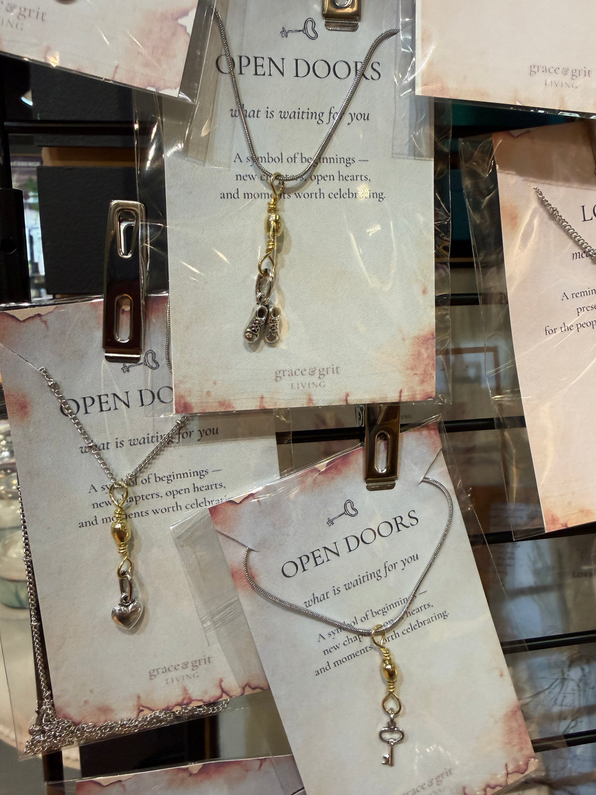 Carded Charm Necklaces