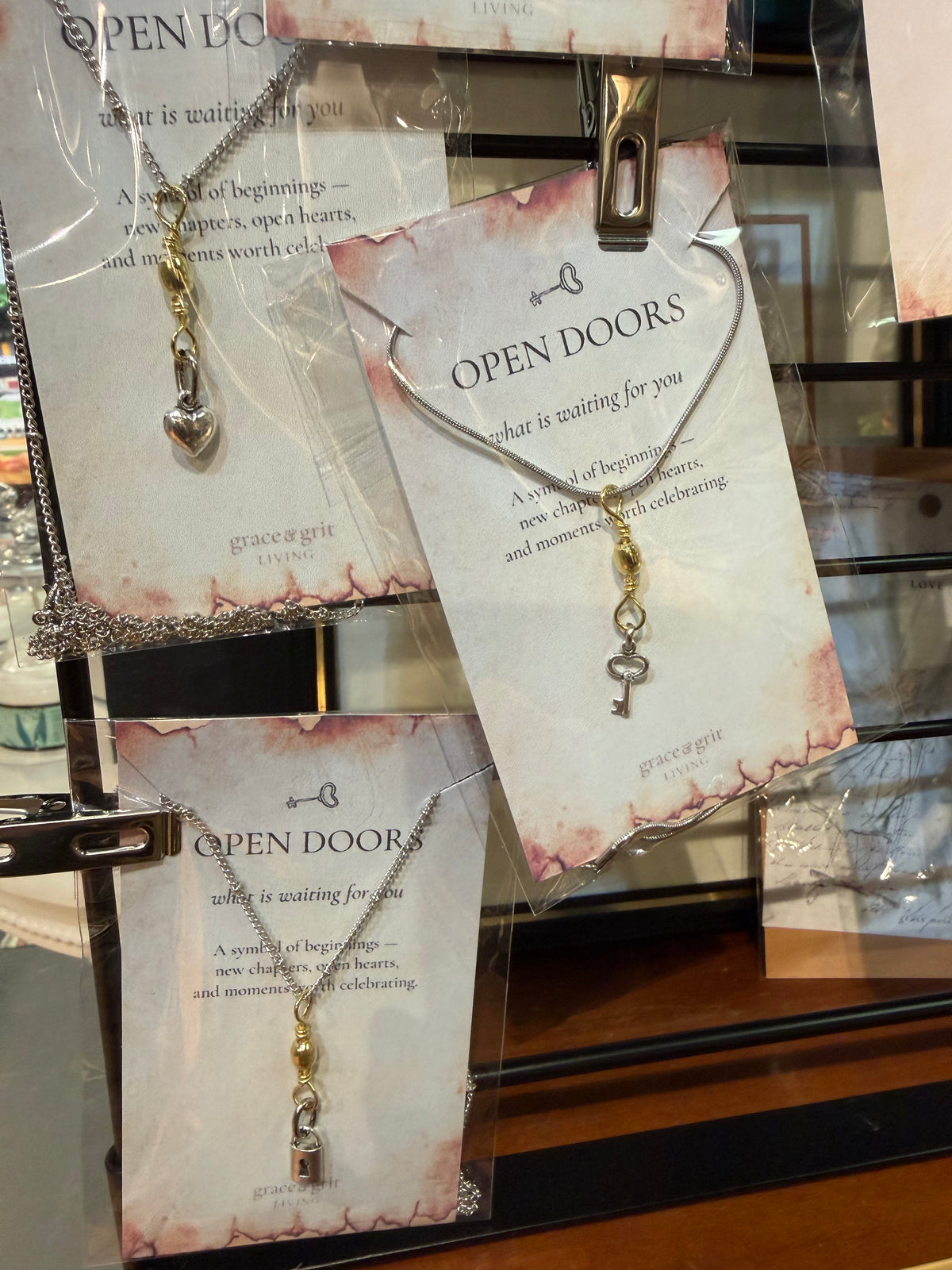 Carded Charm Necklaces