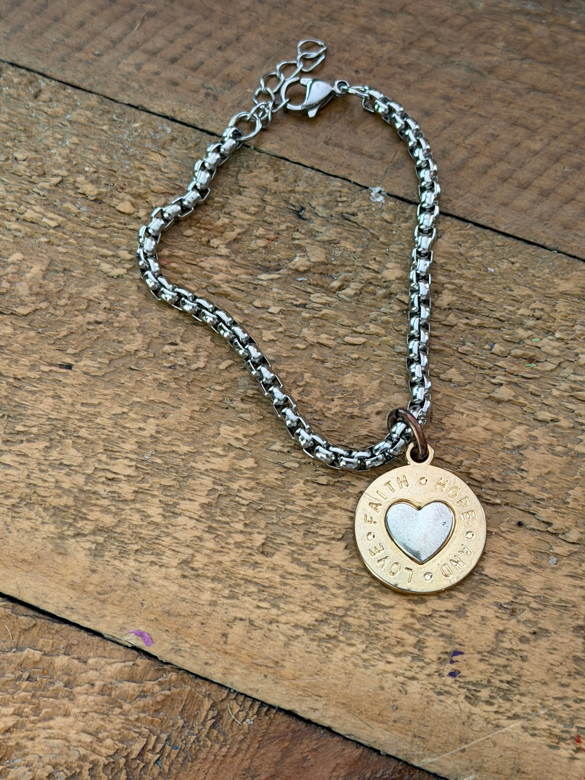 ALJ Original - Faith Hope Love Bracelet