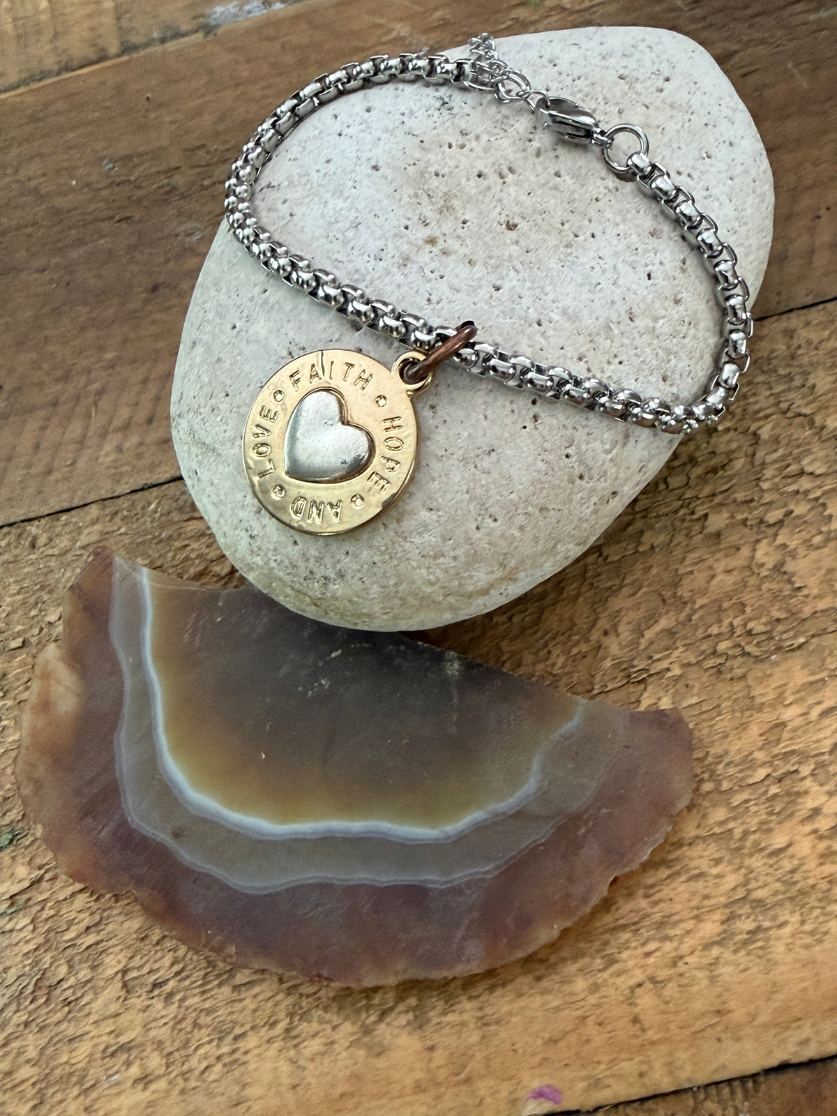 ALJ Original - Faith Hope Love Bracelet