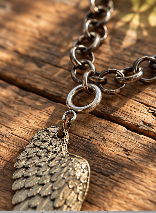 The Guardian Wing Necklace